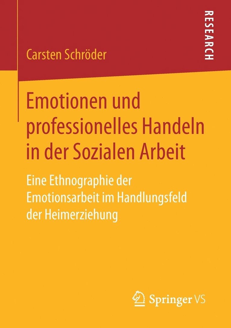 Emotionen und professionelles Handeln in der Sozialen Arbeit 1