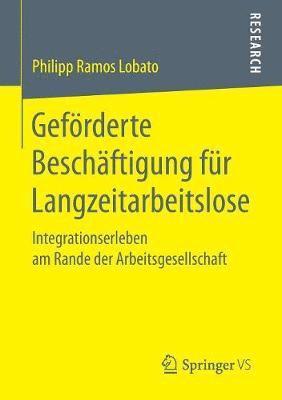 Gefrderte Beschftigung fr Langzeitarbeitslose 1