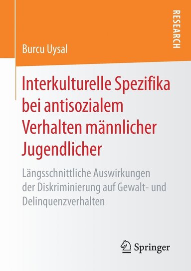 bokomslag Interkulturelle Spezifika bei antisozialem Verhalten mnnlicher Jugendlicher