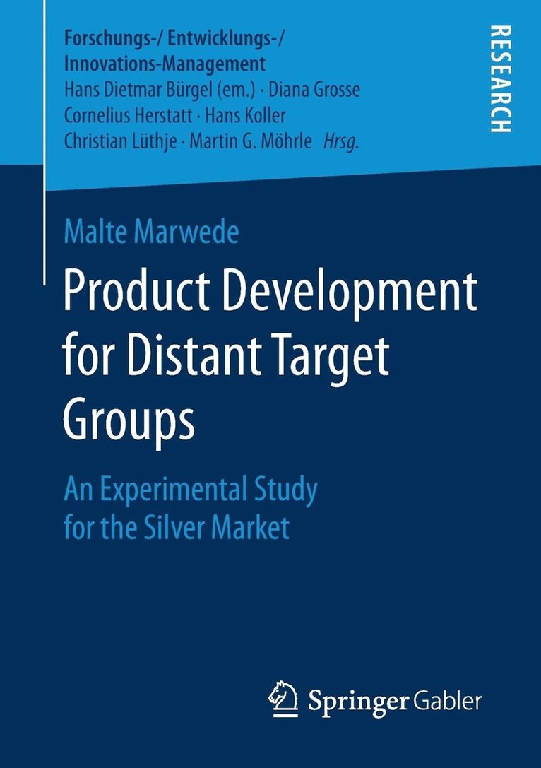 Product Development for Distant Target Groups 1