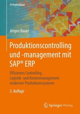 bokomslag Produktionscontrolling und -management mit SAP ERP