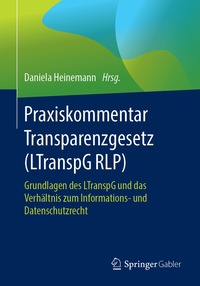 bokomslag Praxiskommentar Transparenzgesetz (LTranspG RLP)