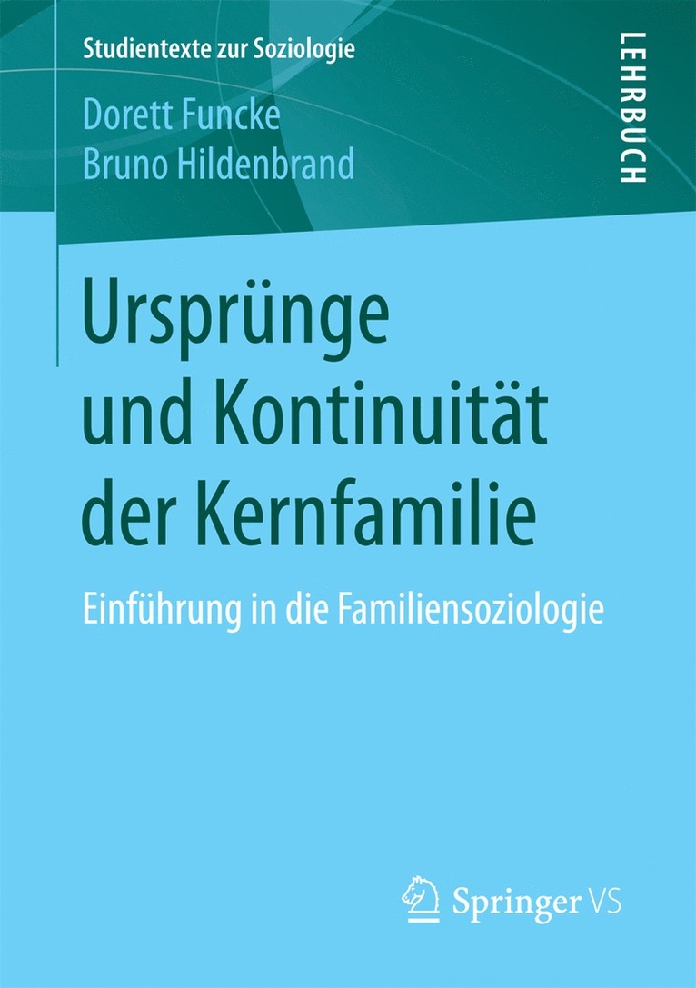 Ursprnge und Kontinuitt der Kernfamilie 1