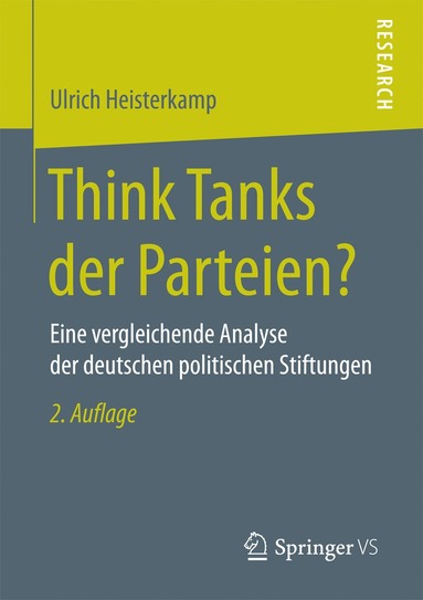 bokomslag Think Tanks der Parteien?