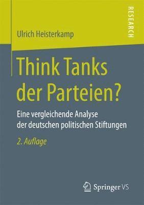 Ulrich Heisterkamp - Think Tanks der Parteien?, Häftad