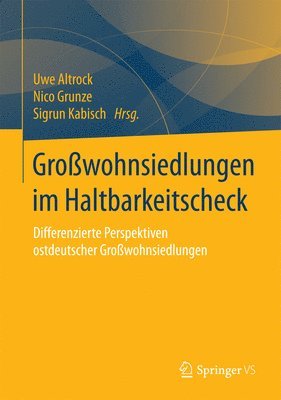 bokomslag Großwohnsiedlungen im Haltbarkeitscheck