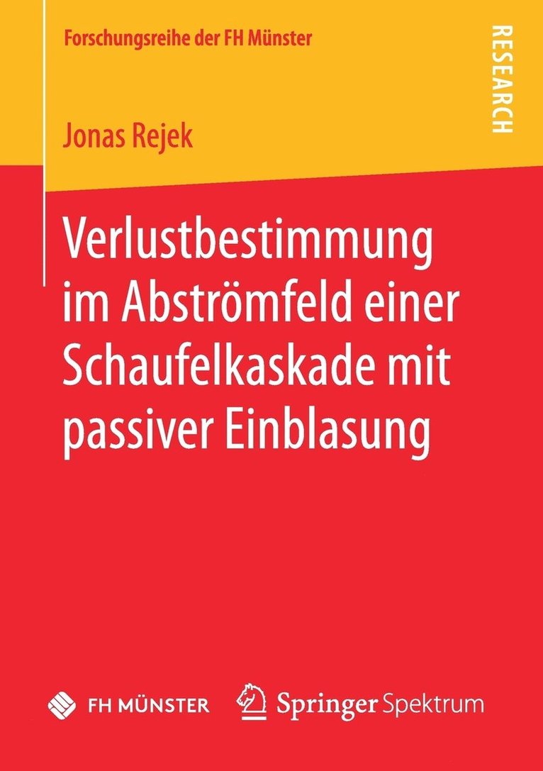 Verlustbestimmung im Abstrmfeld einer Schaufelkaskade mit passiver Einblasung 1