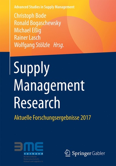 bokomslag Supply Management Research