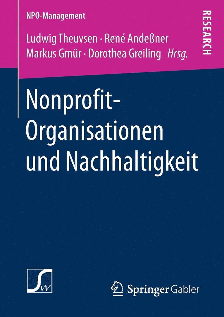 Nonprofit-Organisationen und Nachhaltigkeit 1