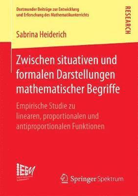 bokomslag Zwischen situativen und formalen Darstellungen mathematischer Begriffe