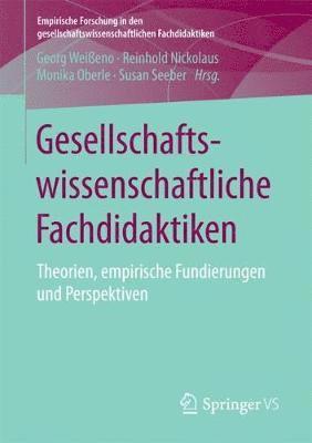 bokomslag Gesellschaftswissenschaftliche Fachdidaktiken