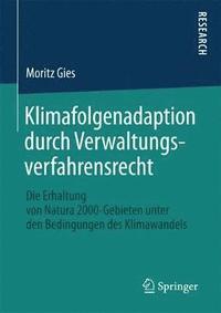 bokomslag Klimafolgenadaption durch Verwaltungsverfahrensrecht