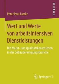 bokomslag Wert und Werte von arbeitsintensiven Dienstleistungen