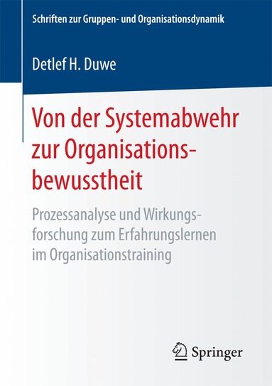 bokomslag Von der Systemabwehr zur Organisationsbewusstheit