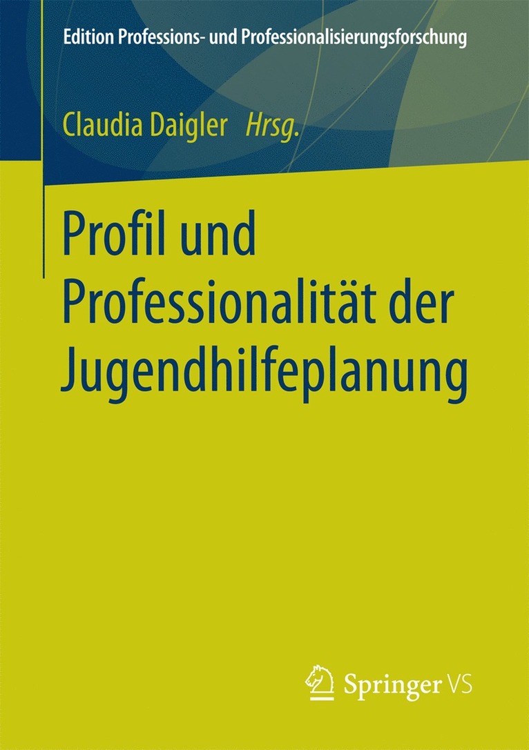 Profil und Professionalitt der Jugendhilfeplanung 1