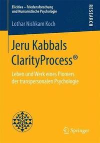 bokomslag Jeru Kabbals ClarityProcess