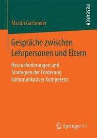 bokomslag Gesprache zwischen Lehrpersonen und Eltern