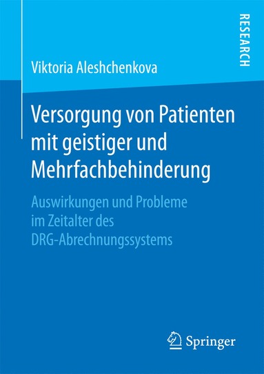 bokomslag Versorgung von Patienten mit geistiger und Mehrfachbehinderung