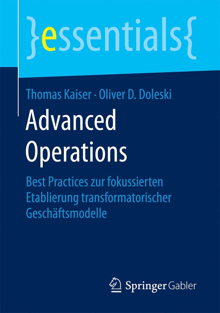 Thomas Kaiser, Oliver D. Doleski - Advanced Operations, Häftad