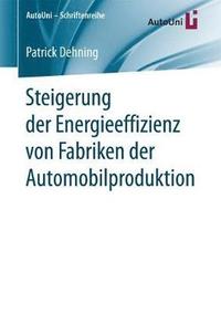 bokomslag Steigerung der Energieeffizienz von Fabriken der Automobilproduktion