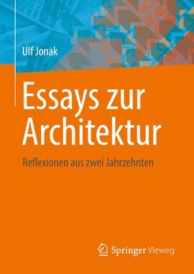 Essays zur Architektur 1