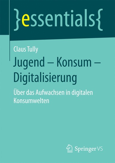 bokomslag Jugend  Konsum  Digitalisierung