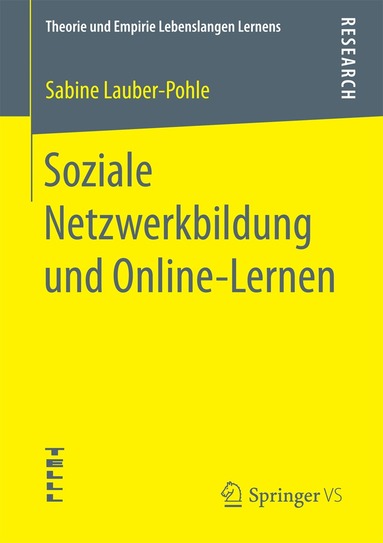 Sabine Lauber-Pohle - Soziale Netzwerkbildung und Online ‐Lernen, Häftad