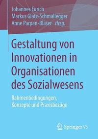 bokomslag Gestaltung von Innovationen in Organisationen des Sozialwesens