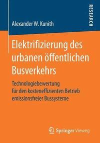 bokomslag Elektrifizierung des urbanen ffentlichen Busverkehrs