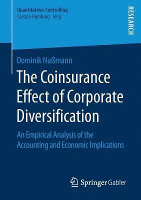 bokomslag The Coinsurance Effect of Corporate Diversification