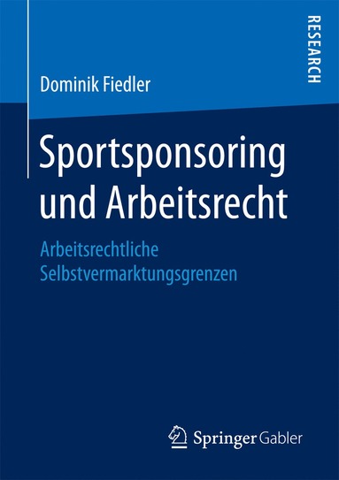 bokomslag Sportsponsoring und Arbeitsrecht