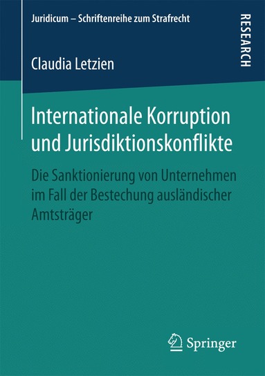 bokomslag Internationale Korruption und Jurisdiktionskonflikte