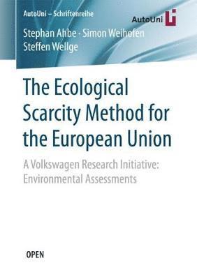 bokomslag Ecological Scarcity Method for the European Union