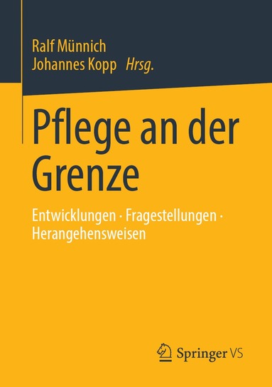 bokomslag Pflege an der Grenze