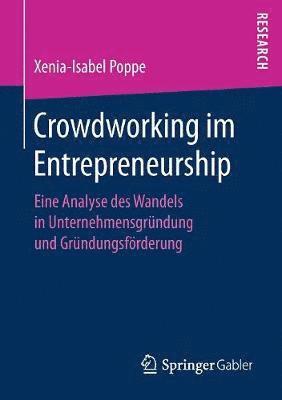 bokomslag Crowdworking im Entrepreneurship