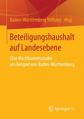 bokomslag Beteiligungshaushalt auf Landesebene