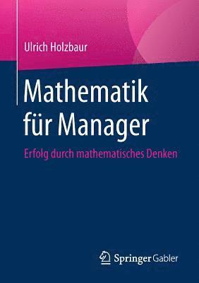 bokomslag Mathematik fr Manager