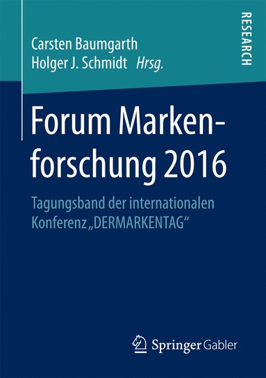 bokomslag Forum Markenforschung 2016