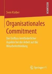 bokomslag Organisationales Commitment