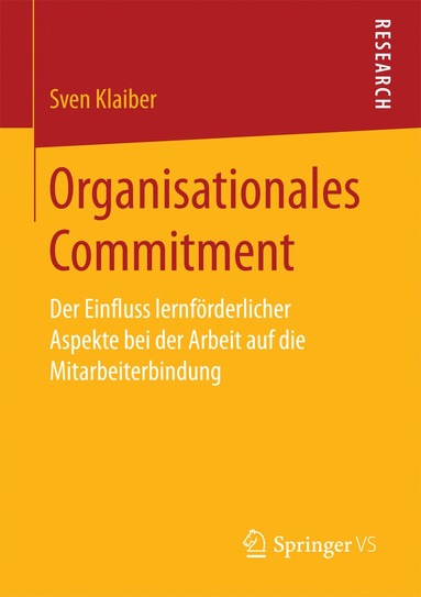 bokomslag Organisationales Commitment