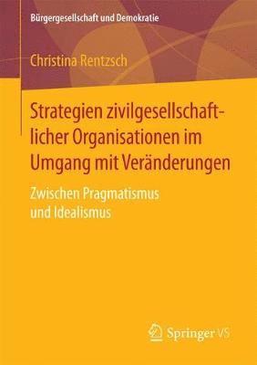 bokomslag Strategien zivilgesellschaftlicher Organisationen im Umgang mit Vernderungen