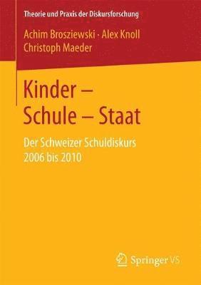 bokomslag Kinder  Schule  Staat