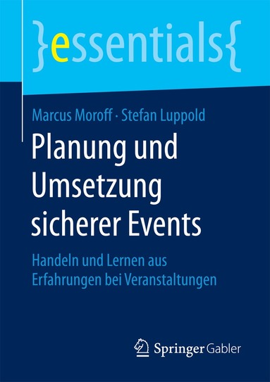 Marcus Moroff, Stefan Luppold - Planung und Umsetzung sicherer Events, Häftad