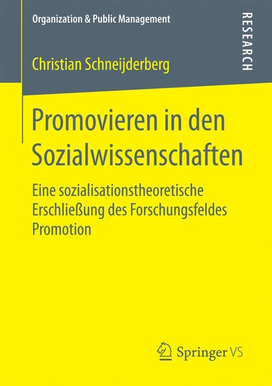 bokomslag Promovieren in den Sozialwissenschaften