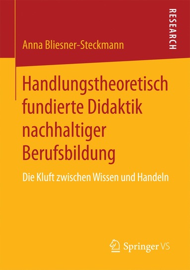 bokomslag Handlungstheoretisch fundierte Didaktik nachhaltiger Berufsbildung