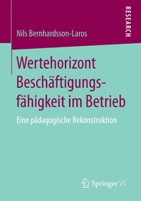bokomslag Wertehorizont Beschäftigungsfähigkeit im Betrieb