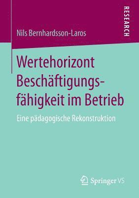 bokomslag Wertehorizont Beschftigungsfhigkeit im Betrieb