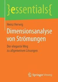 bokomslag Dimensionsanalyse von Strmungen