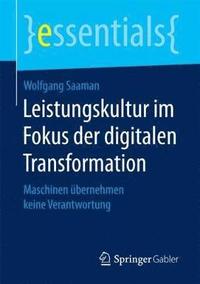 bokomslag Leistungskultur im Fokus der digitalen Transformation