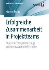 bokomslag Erfolgreiche Zusammenarbeit in Projektteams